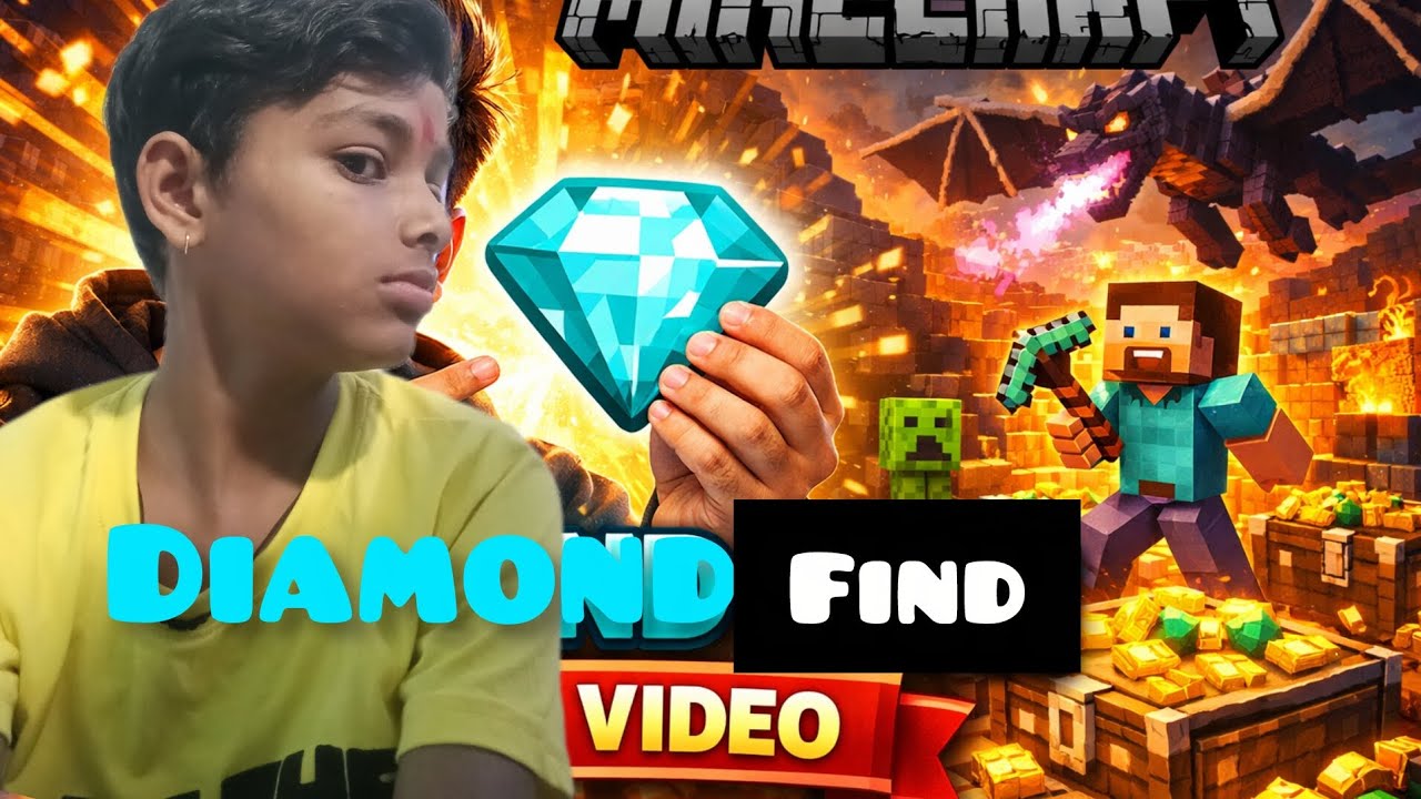 Minecraft gole diamond 💎