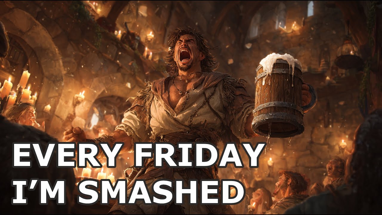 Every Friday I’m Smashed | Epic Bard Song of Heroes & Ale🍺🔥🎸