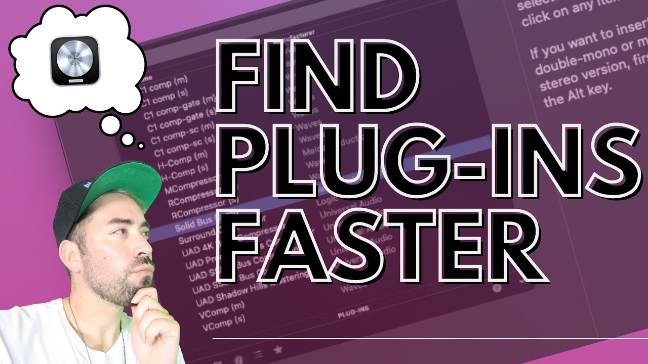 "PlugSearch 3 by Speakerfood: The Quickest Logic Pro Plug-In Finder"