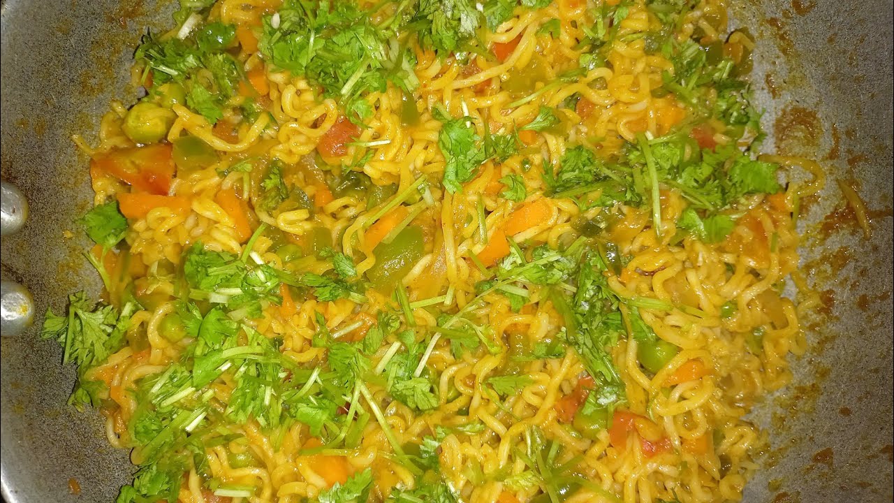 Vegetable Maggi Recipe | Easy Evening Snack #MaggiWithVeggies #FastCooking#HomemadeMaggi#VeggieMaggi