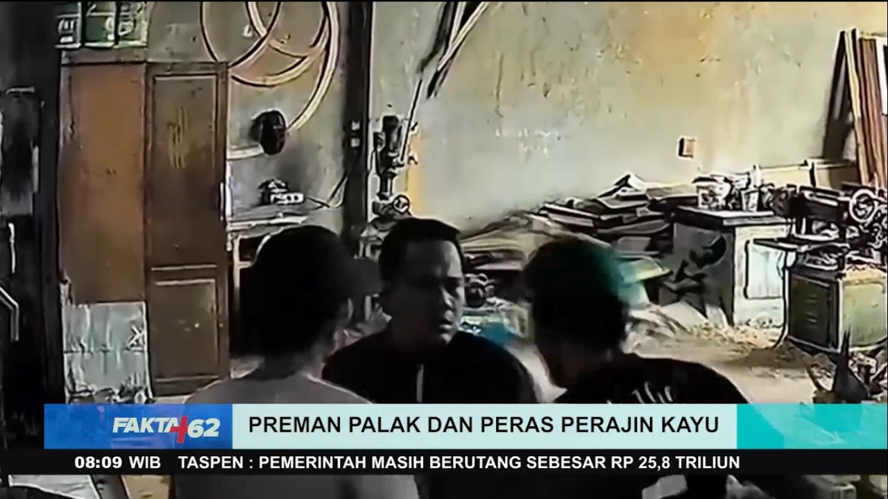 Meresahkan! Preman Palak dan Peras Perajin Kayu