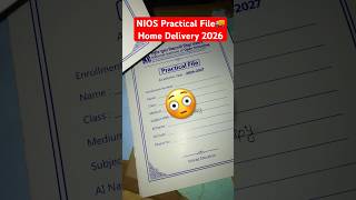 NIOS Handwritten Practical File Home Delivery 2026 | NIOS Admission full procees | Kriscap Education