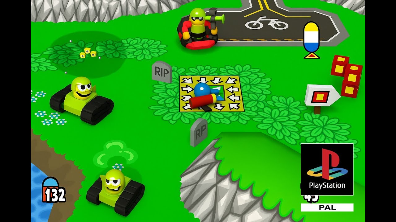 🧨 Team Buddies PS1 Gameplay | Explosive Fun & Chaotic Retro Strategy 🎮💥