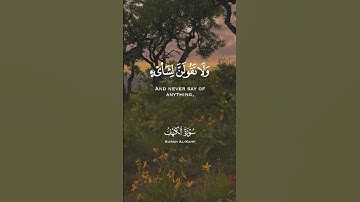 #سورة_الكهف #اكسبلور #quran #راحة_نفسية #foryou #المصحف #القزابري #دويتو #duet #حالات_واتس #لايك