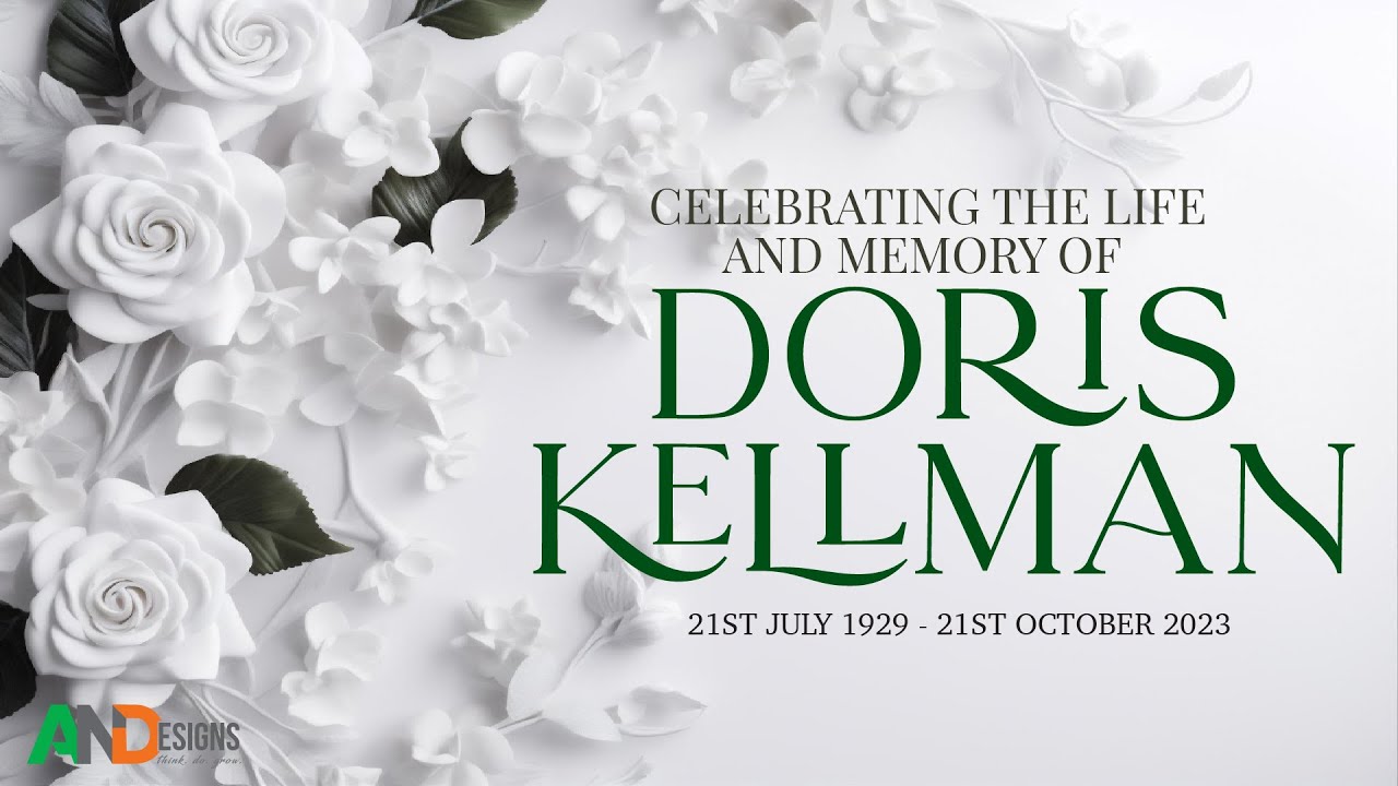 The Funeral Service of Doris Kellman - YouTube