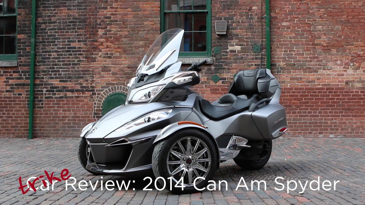 Motorcycle Review: 2014 Can-Am Spyder RT Touring | Driving.ca - YouTube