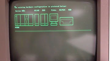 Unisys B39 boot sequence circa 1988 (HD)