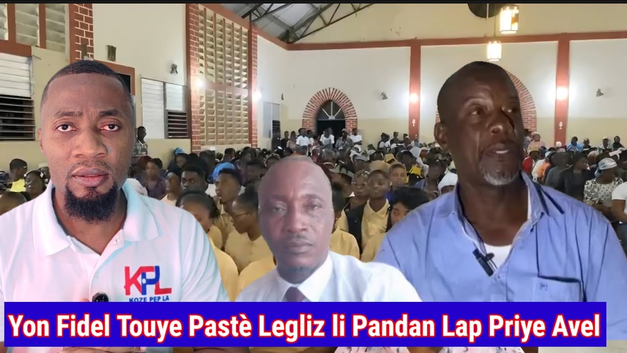 Yon Fidel Kase Kou Pastè Legliz li Pandan lal Priye Avel Pastè Ganot Pierre Mouri Frèt