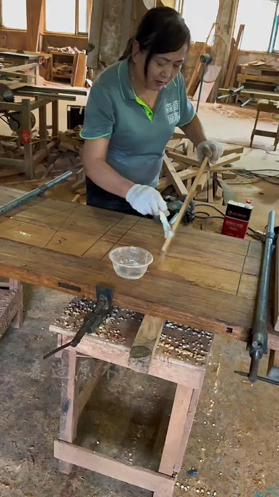 Indonesian Pineapple Wooden Door | Double-Sided Frame Reinforcement for Extra Stability #viralvideo