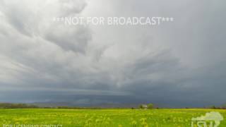 04/212017-Thurmont, MD - Approaching thunderstorm with shelf cloud