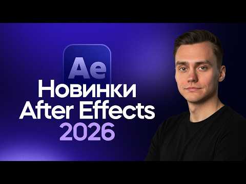 Новые фишки After Effects 2026 | Стрим