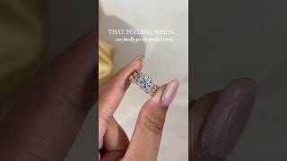 This is What a Perfect Stack Looks Like – Diamond Ring Styling Guide!😍💍💎 #diamondnpearl #diamond