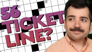 How to Parse Crossword Clues - 13 August 2021 New York Times Crossword Profile