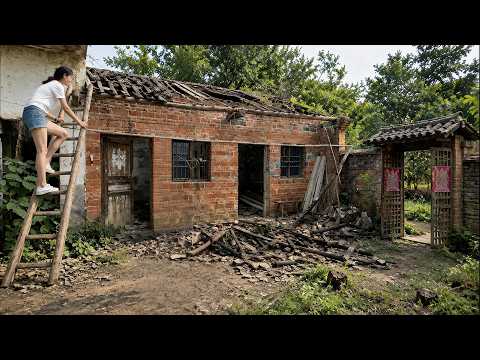A Gentle Wife and Her Husband Clean Up and Give a Dilapidated House a Makeover