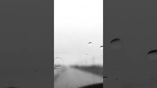 Rain sound | while driving | #rain #sound #driving #stressrelief #relaxingsounds #shorts