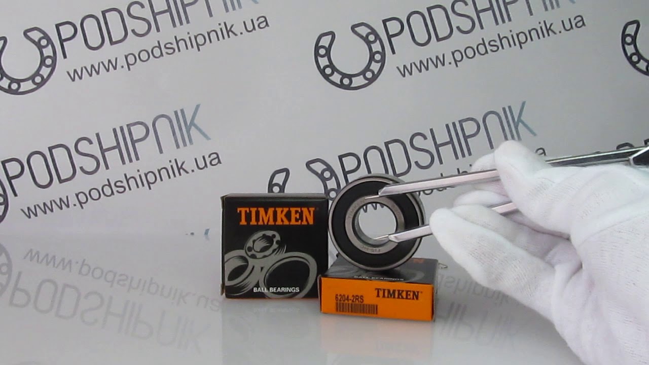 Подшипник TIMKEN 6204 2RS