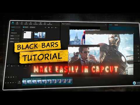Black Bars CC Jaws Tutorial easily in CapCut | VicTor_editz