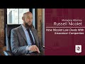 Managing Attorney Russell Nicolet explains how Nicolet Law handles insurance companies. It is crucial to have a skilled and dedicated legal representation when dealing with insurance companies. Here at Nicolet...