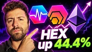 Why is HEX up 77.7% in 1 month (AMA Bitcoin Crypto PulseChain)