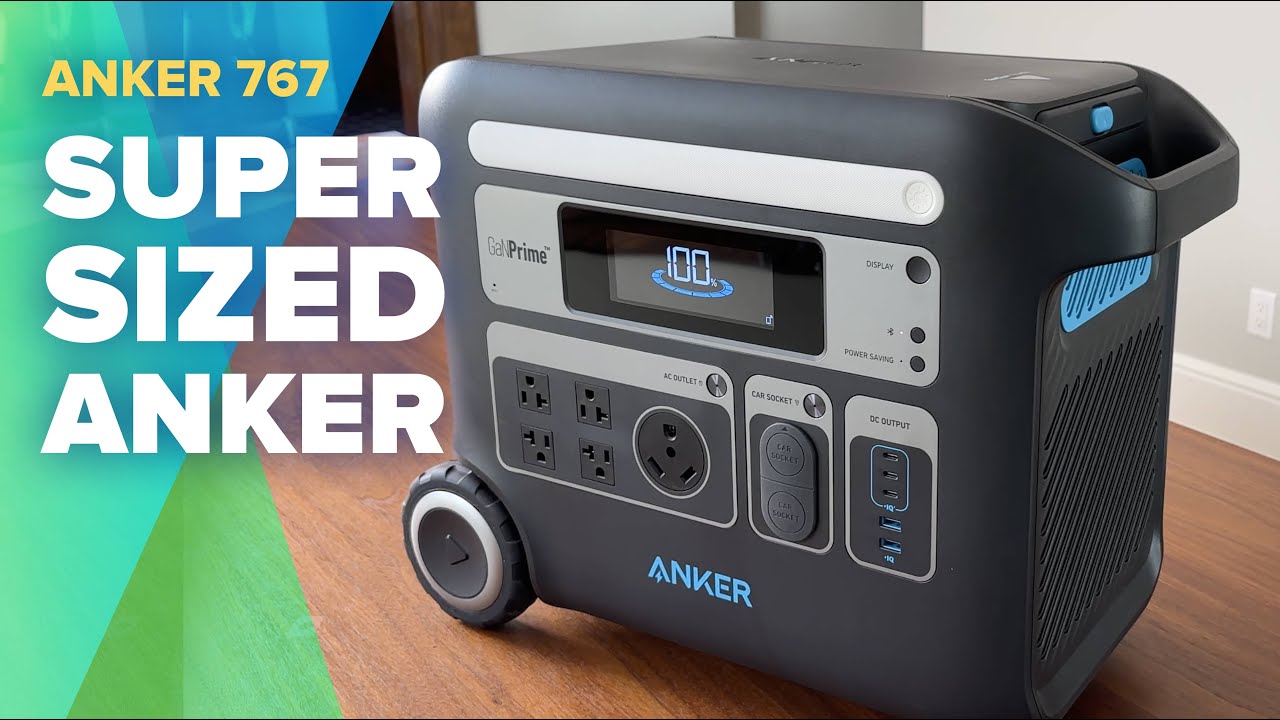 Anker SOLIX F2000 PowerHouse 767 With Expansion Battery And 200w Anker SOLIX F2000 PowerHouse 767 With Expansion Battery And 200w