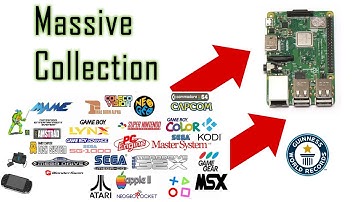 22,000 Retro Games on A Raspberry Pi 3 NEW RECORD?