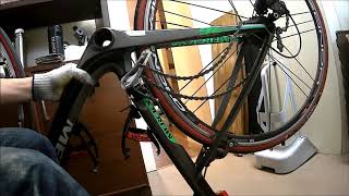 BB86（ボトムブラケット）取り外し　自作圧出工具