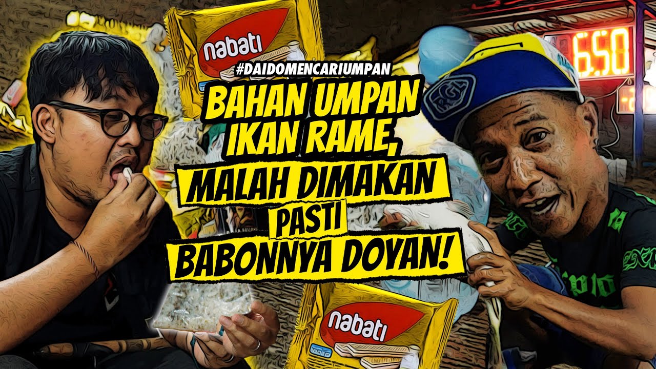 NABATI FAVORIT BABON! GAMPANG RACIKNYA, NARIKIN HASILNYA! SAMPE DICOBAIN DULU BIAR IKANNYA MAU!