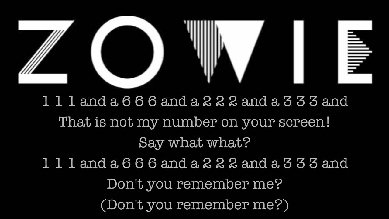 Zowie My Calculator (Lyrics Video) YouTube