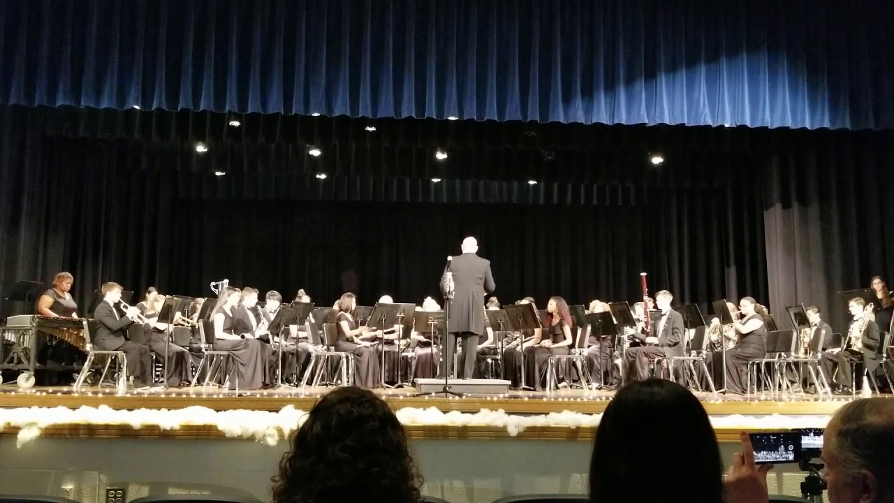 2019 Christmas Concert Landstown High School Concert Band(1) YouTube