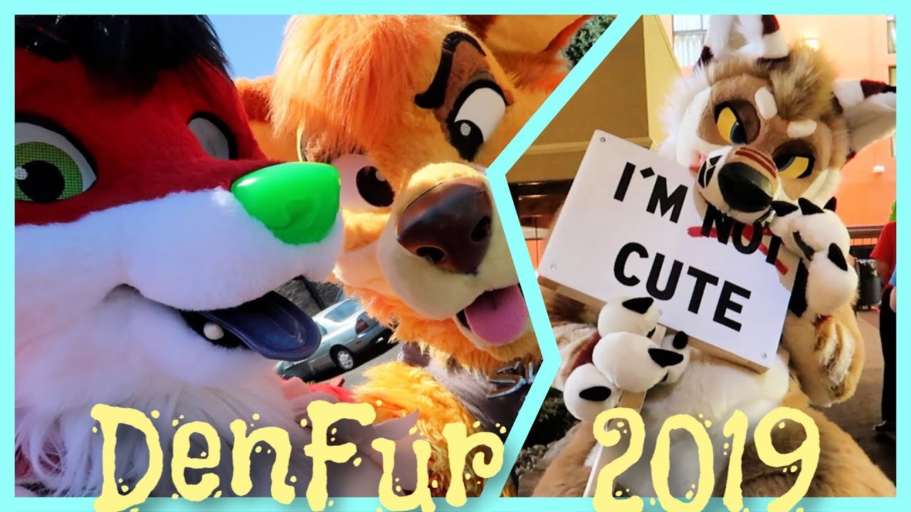 HECKIN' CUTE FURRIES! DenFur 2019 Vlog YouTube