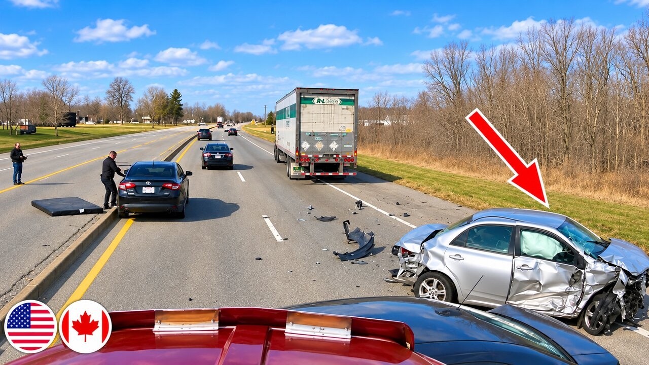 A Day in The Life of an American Truck Driver - 58 - YouTube