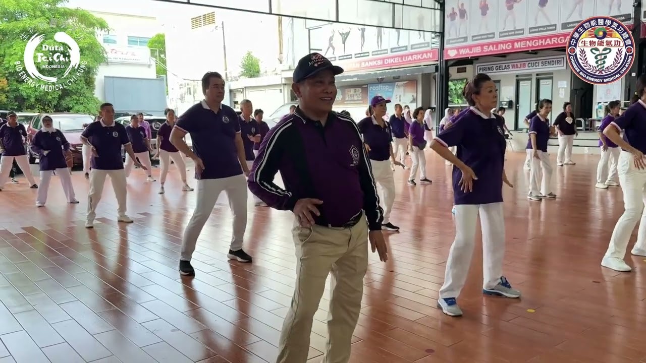 Strok 13th sembuh berkat bio energy medical chi kung 中華生物能醫學功 印尼 penyerahan sertifikat KORMI