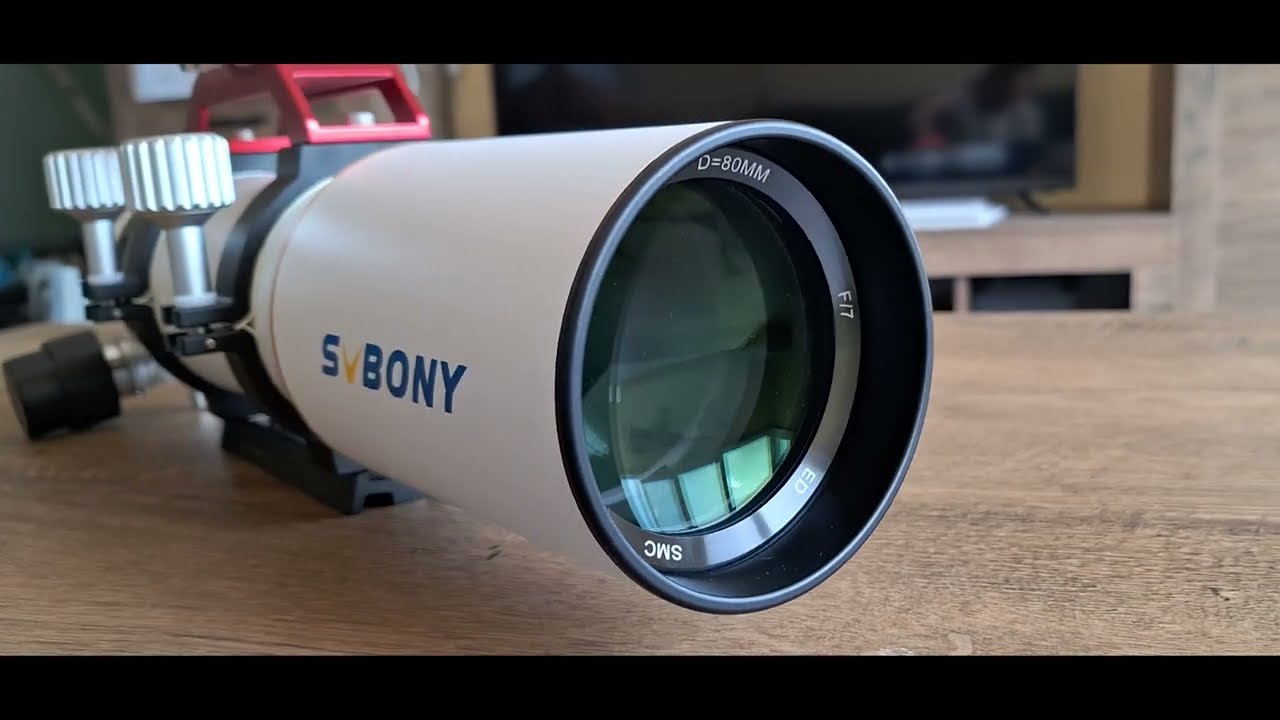 Review of Telescope SV503 - ED 80mm F/7 Refractor and Basic Setup