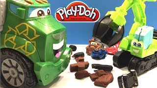 Play Doh Diggin Rigs Trash Tossin Rowdy the Garbage Dump Truck Toy Playset 