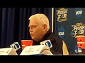 Notre Dame coach Jeff Jackson, April 6, 2011