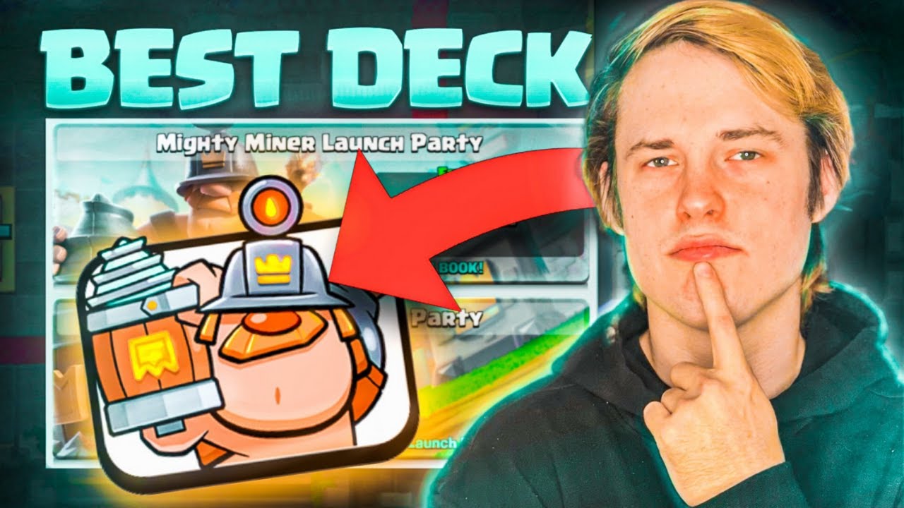 This is the BEST DECK for the MIGHTY MINER Challenge (SUPER BROKEN) | Clash Royale