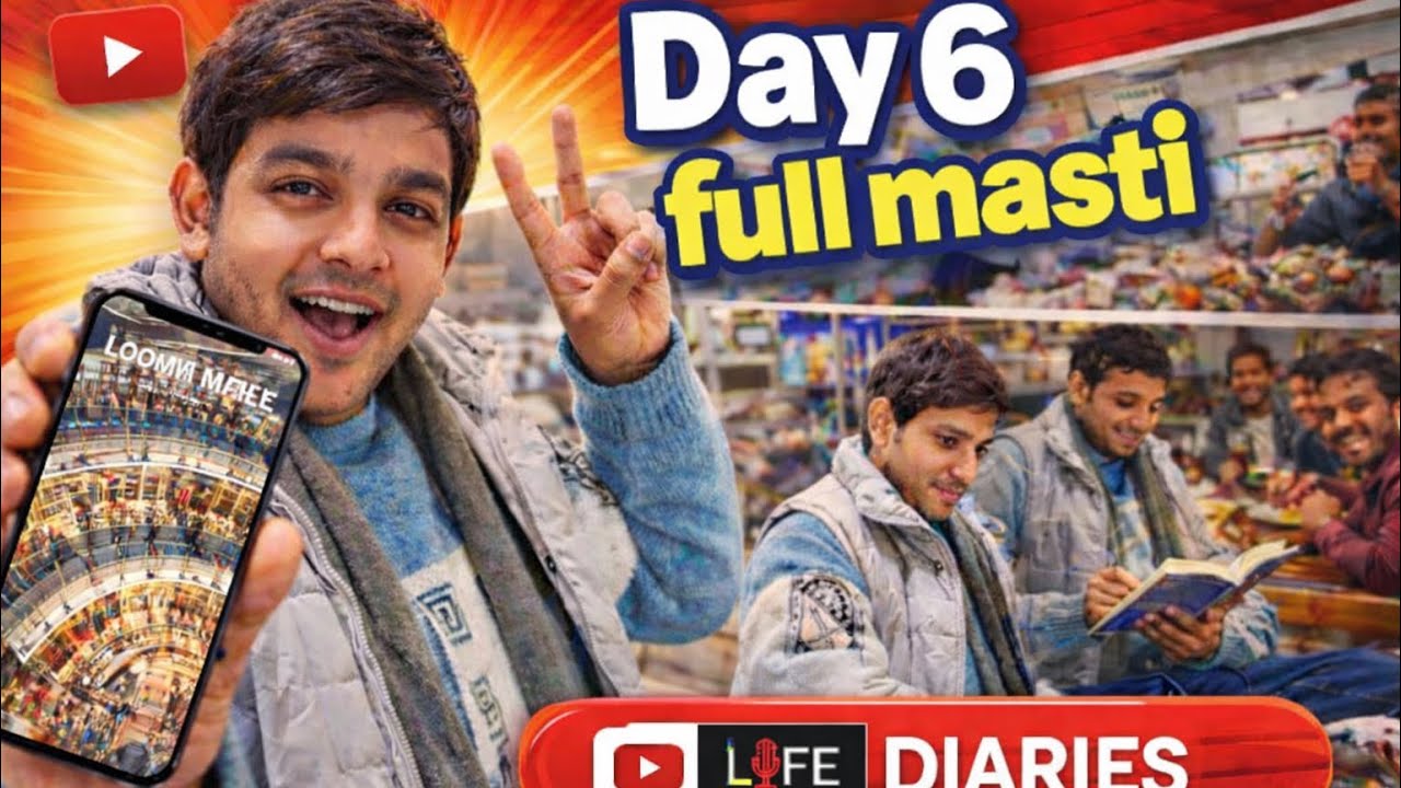 Day 6 | Life Diaries ❤️ Full Masti, Friends & Real Moments