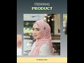 Rhinestone Chiffon Hijab