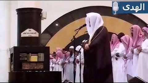 عشائية رائعه للشيخ ياسر الدوسري بالصبا الحزين والبيات لسورة التغابن ~ عشاء الأثنين 1438/12/20