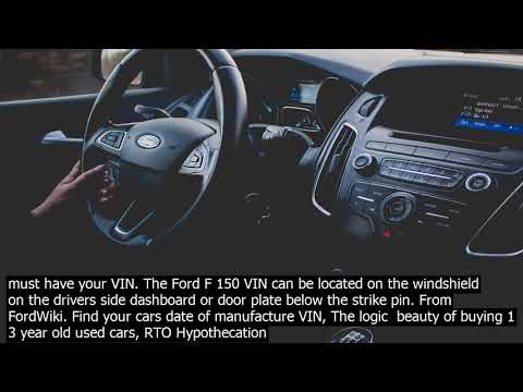 Ford Option List By Vin