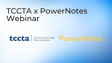 Webinar with PowerNotes