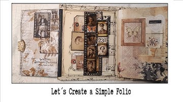 LETS CREATE A SIMPLE FOLIO