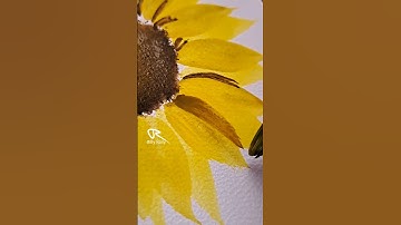 Girasol By Raily #shortsart #art #ilustration #flowerart #shortsfeed #shortsfeed #painting #flowers