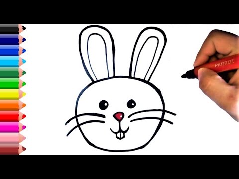 Video: Bir Tavşanın Yüzü Nasıl çizilir