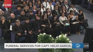 Funeral held for Captain Helio Garcia | Full service