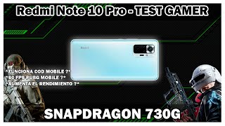 Redmi Note 10 Pro - Test Gaming En 2024 ANTUTU ! Y AUMENTO DE POTENCIA Y FPS !