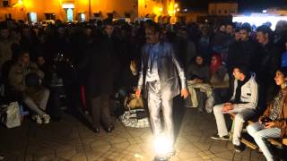 Insane Dance in Marrakesh Jemaa el Fna Square Morocco