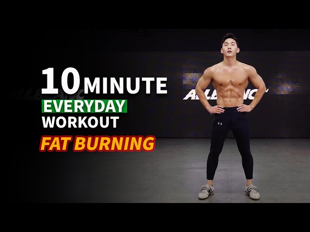 Do This Everyday To Lose Weight (No Gym Fullbody Tabata)ㅣ10분만에 체지방 불태우는 타바타 운동 class=