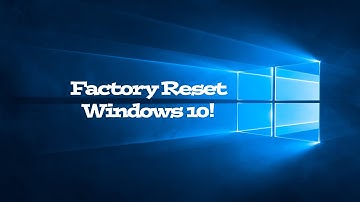 How-to Factory Reset you Windows 10 Dell Latitude E7440