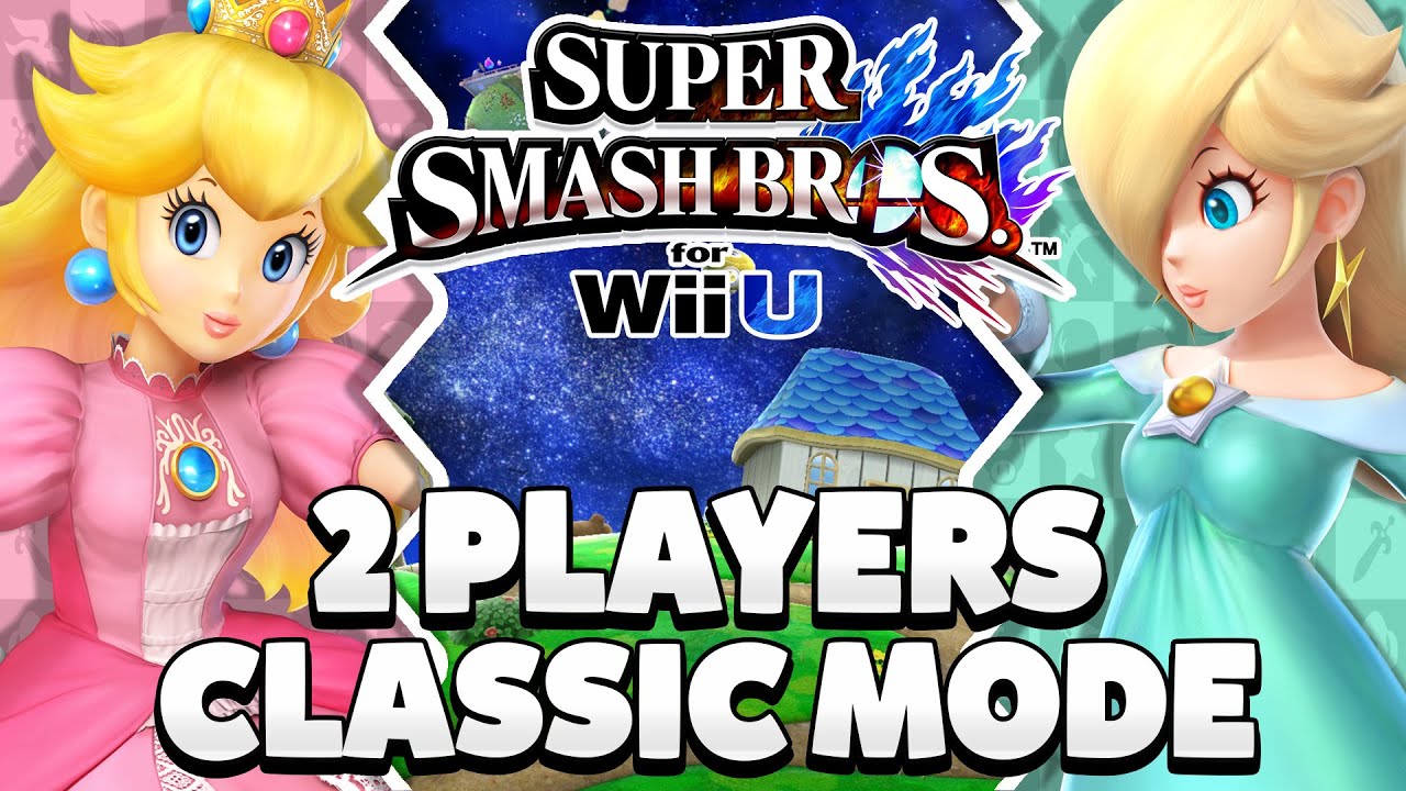 Super Smash Bros. Wii U - Princess Peach & Rosalina & Luma Classic Mode [1080p HD]